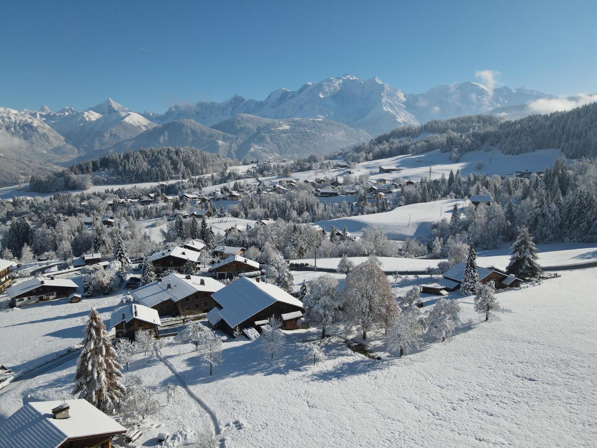 Chalet Neuf La Perle Du Perron Villa Cordon Luaran gambar